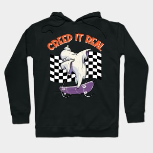 CREEP IT REAL Halloween Dabbing Ghost Hoodie